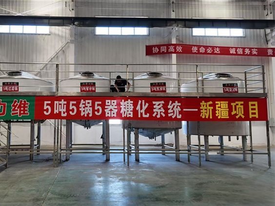 南郊精酿啤酒设备厂—5吨精酿啤酒设备—新疆项目